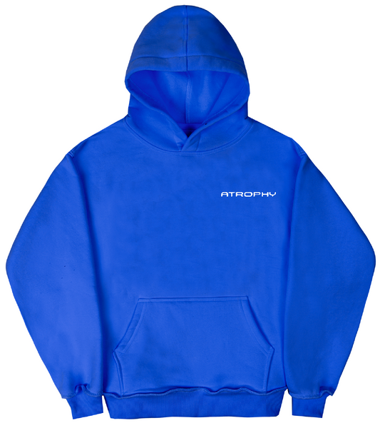 Hoodie Small Logo Blue