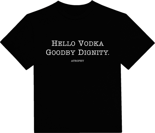 Vodka Tee Black