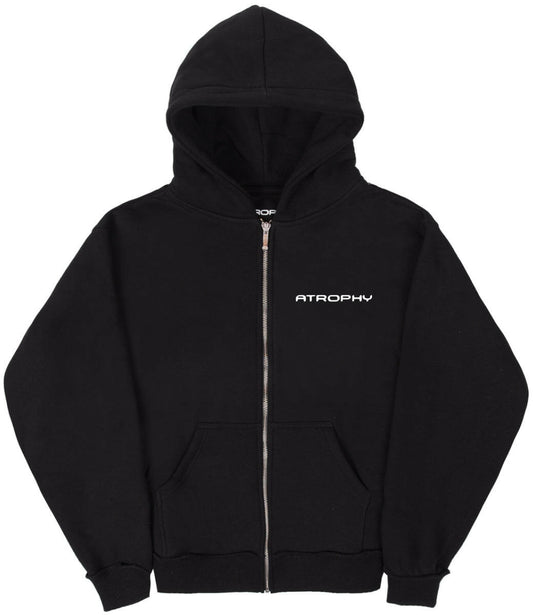 Zip Small Logo Black