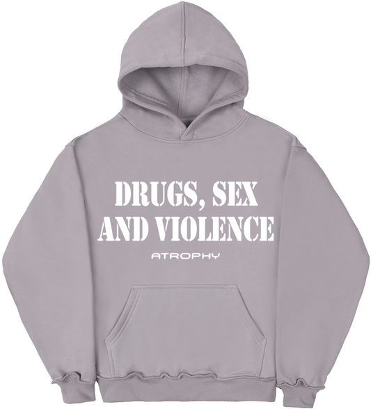 Drugs Sex Violence Silver Grey